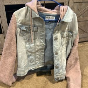 Pink jean jacket